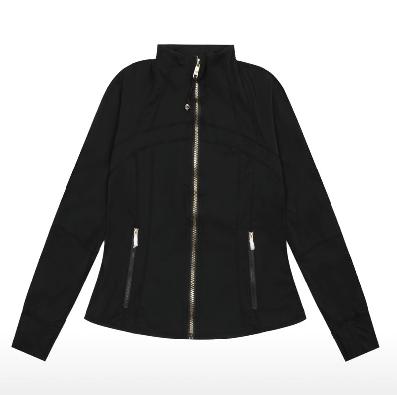 Lulu Define Jacket - Black/Gold