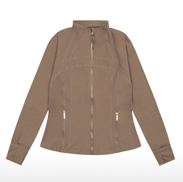 Lulu Define Jacket - Taupetastic/Gold